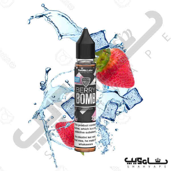 سالت بمب توت فرنگی یخ ویگاد VGOD Berry Bomb Ice Saltnic