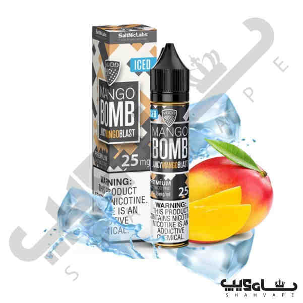 سالت نیکوتین بمب انبه یخ ویگاد VGod Mango Bomb Ice Saltnic